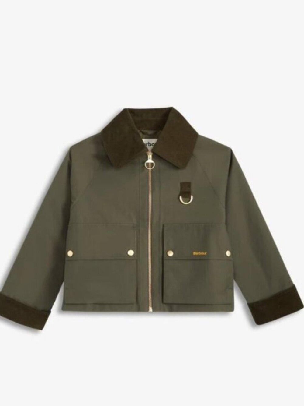 Barbour Nora Oversized-collar Utility Jacket